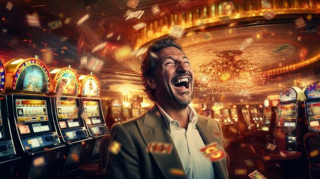 Dealer profesional on togel sedang membagikan kartu di meja Casino Hold'em